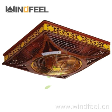 14 Inch False ABS Ceiling Box Fan LED